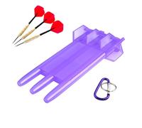 Darts Case Organizer - Transparent Dart-Holder, Portable Dart Wallet | Durable Dart Storage Case Travel Accessory Protective Organizer for Steel Tip and Soft Tip Darts Easy Carry and Safe Transport fo