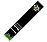 Darts Mat Non-slip Shock Absorbing Cushioned Pad With 4 Throw Distances 300 x 34 cm Dart Carpet Mat for Men Family Adult Indoor Playroom Living Room Bar Party Floor Protector Professional Home Set