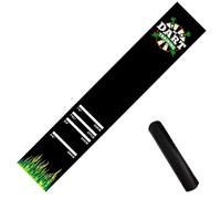 Darts Mat, Shock Absorbing Dart Carpet, Non Slip Protective Pad Runner with 4 Throw Distance Markings, Dart Board Mat for Playroom Living Room Game Practice Use, 118x13.4 Inch