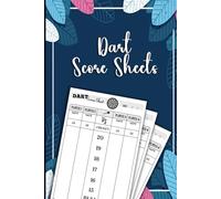 Darts Score Sheets: The Perfect Companion for Darts Players - A Detailed Score Tracking Journal to Keep Records, Track Wins, and Enhance Your Skills.