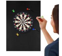 Darts Wall Guard - Implementazione da gambe a casa | Dart Room ProtectRorr, Dartt Target Protector con durata, protezione nera pesante rimovibile per gli adulti Classro di garage per uffici domestici