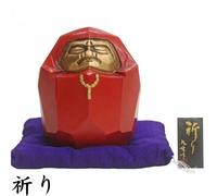 Daruma Darma Figura' Inori ' Giocatore,Good Luck Bambola Takaoka Metalware W/