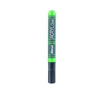 DARWI - DA0220013612C - Un marcatore Punta grossa 3 MM - Colore acrilico opaco - verde permanente- 6 ML - multisuperficie - Hobby Creativi - Attività manuale - Bricolage - DARWI ACRYL OPAK