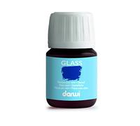 Darwi - DA0700030420C - Un flacon de Peinture Sur Verre - Coloris Carmin - 30 ML Glass