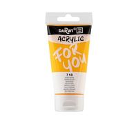 Darwi For You DF5150075718C - Acrilico 75 ml semitrasparente - 718 giallo indiano PY83