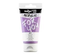 Darwi For You DF5150075907C, Acrilico 75 ml Opaco - 907 Pourpre clair PW