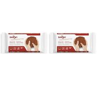DARWI Unbekannt Darwi, Clay Terracotta - Parent, Rot, 1 kg (Confezione da 2)