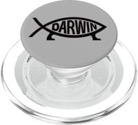 DARWIN ICHTHYS FISH SYMBOL DIVERTENTE TEE PopSockets PopGrip per MagSafe