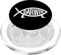 DARWIN ICHTHYS FISH SYMBOL DIVERTENTE TEE PopSockets PopGrip per MagSafe