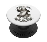 Darwin Il Naturalista Ritratto Fringuello Nave Scienza PopSockets PopGrip Adesivo
