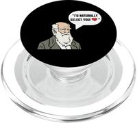 Darwin San Valentino Scienziato E Darwinismo PopSockets PopGrip per MagSafe