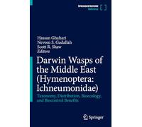 Darwin Wasps of the Middle East - Hymenoptera Ichneumonidae: Taxonomy, Distribution, Bioecology and Biocontrol Benefits
