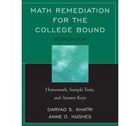 Daryao Khatri Math Remediation for the College Bound (Tascabile)