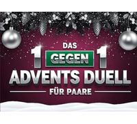 Das 1gegen1 Advents Duell für Paare: Das perfekte Geschenk für Paare - 24 spielerische Duelle für eine unvergessliche Adventszeit zu zweit