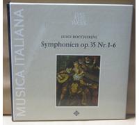 Das Alte Werk Luigi Boccherini 6 Symphonien op.35 1971 (Vinyl LP) Musica Italiana