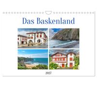 Das Baskenland (Wandkalender 2027 DIN A4 quer), CALVENDO Monatskalender