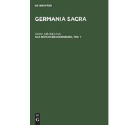Das Bistum Brandenburg, Teil 1 (Copertina rigida)