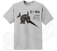 Das Boot T - Camicia U-96 Tedesco U-Boat Film Submarine WW2 Guerra Risata