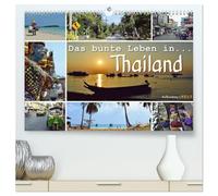 Das bunte Leben in Thailand (hochwertiger Premium Wandkalender 2026 DIN A2 quer), Kunstdruck in Hochglanz: Eine Reise durch Thailand ...