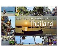 Das bunte Leben in Thailand (Wandkalender 2026 DIN A2 quer), CALVENDO Monatskalender: Eine Reise durch Thailand ...