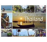 Das bunte Leben in Thailand (Wandkalender 2026 DIN A4 quer), CALVENDO Monatskalender: Eine Reise durch Thailand ...