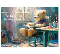 Das geheime Leben flauschiger Freunde (Wandkalender 2026 DIN A3 quer), CALVENDO Monatskalender: Plüschtiere in Aktion