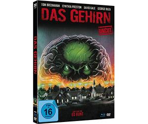 Das Gehirn (The Brain) - Uncut limited Mediabook-Edition (Blu-ray+DVD plus Booklet/digital remastered)