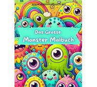 Das Grosse Monster Malbuch