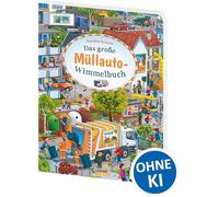 Das große Müllauto-Wimmelbuch: Großformatiges Wimmelbuch für Kinder ab 2 Jahren - Mit vielen spannenden Müllfahrzeugen - Zum Suchen, Entdecken und Erzählen
