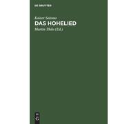 Das Hohelied (Copertina rigida)