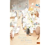 Das Jahr der Katzen. Ein Wimmelbuch: Vierfarbiges Bilderbuch