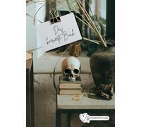 Das karierte Buch - A5 kariert mit Skizzenseiten zum Schreiben, Kalkulieren und Zeichnen von Seraphiiia-Design | Ideal als Tagebuch, Bullet Journal, ... Rechenbuch, Notizheft, To-Do-Buch | Schädel