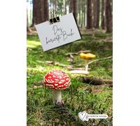 Das karierte Buch - A5 karriet mit Skizzenseiten zum Schreiben, Kalkulieren und Zeichnen von Seraphiiia-Design | Ideal als Tagebuch, Bullet Journal, ... Notizheft, To-Do-Buch | Fliegenpilz