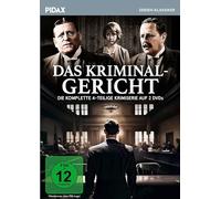 Das Kriminalgericht / Die komplette 4-teilige Krimiserie (Pidax Serien-Klassiker)
