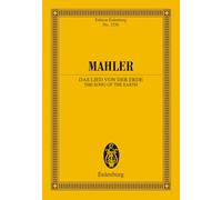 Das Lied von der Erde: Orchester. Studienpartitur.