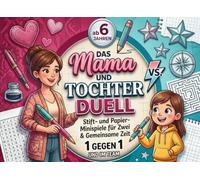 Das Mama und Tochter Duell: 1 gegen 1 und manchmal im Team | Mutter Tochter Geschenk | Mama Erzähl Mal, Spiel für 2 Personen Ab 6 Jahren