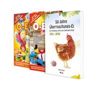 Das O-Ei-A 2er Bundle 2024/25 - Die Jubiläumsausgabe! - O-Ei-A Figuren und O-Ei-A Spielzeug sowie das Buch ¿50 Jahre Überraschungs-Ei¿: Fast 10 EUR Ersparnis gegenüber Einzelkauf!
