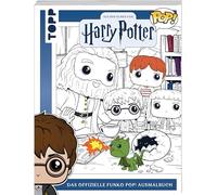 Das offizielle Funko Pop! Harry Potter Ausmalbuch: 64 Seiten mit Motiven aus den Harry Potter Filmen im Funko Pop!-Stil