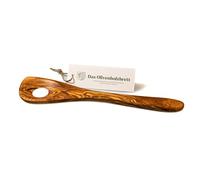 das Olivenholzbrett Legno D 'ol Ivo Paletta per Frittata con Foro, Cucchiaio Risotto Ab Circa 25cm25cm - 35cm