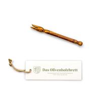 Das Olivenholzbrett Olivenpicker (Senza Guscio) in Ulivo - 14cm