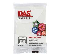 DAS SMART Panetto, Colore White Glitter, 57 g, 3214 01