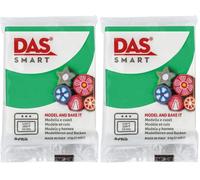 Das Smart Pasta Modellabile Termoindurente 57 g Verde Menta (Confezione da 2)