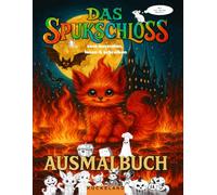 Das Spukschloss: Das Malbuch für Kinder + mit einer gruselig süßen Geschichte + Eine Maus, auf der Suche nach dem unheimlich leckeren Käse
