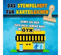 Das Stempelheft für Karteileichen: Damit ich dich auch nach Januar noch im Gym sehe!