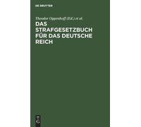 Das Strafgesetzbuch für das Deutsche Reich (Copertina rigida)