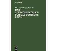Das Strafgesetzbuch für das Deutsche Reich (Copertina rigida)