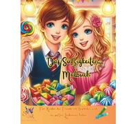 Das Süßigkeiten-Malbuch. Für Kinder die Freude am Ausmalen und an süßen Leckereien haben.: 50 Motive, mit allerlei süßen Köstlichkeiten, die ausgemalt ... austoben können. Ausmalen kann Welten öffnen!