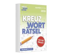 Das tägliche Kreuzworträtsel 2026 Tagesabreißkalender - 11,8x15,9 - Rätselkalender - Knobelkalender - Tischkalender: Schwedenrätsel zum Entspannen