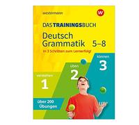 Das Trainingsbuch. Deutsch Grammatik 5-8: Ausgabe 2021: 2