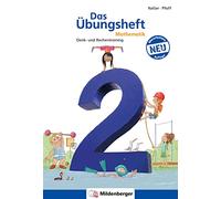 Das Übungsheft Mathematik 2: Denk- und Rechentraining. Mit Lösungsheft (20 S.), Stickerbogen